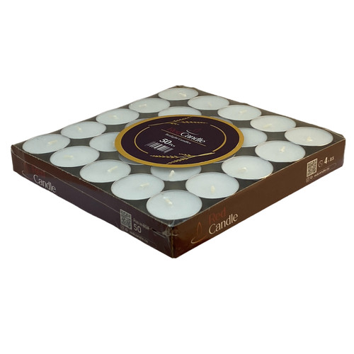 خرید شمع وارمر بسته 50 عددی رد کندل مدل Tealight با کمترین قیمت از چاوک آنلاین شاپ