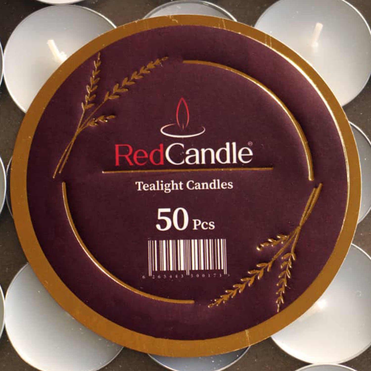 خرید شمع وارمر بسته 50 عددی رد کندل مدل Tealight با کمترین قیمت از چاوک آنلاین شاپ