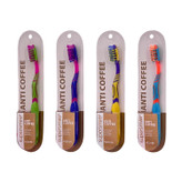 خرید مسواک بزرگسال سوپر اسمایل مدل آنتی کافی ( Anti Coffee ) با کمترین قیمت از چاوک آنلاین شاپ - چهاررنگ