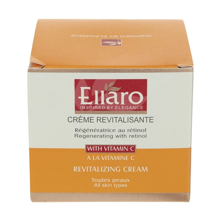 خرید کرم شاداب کننده و احیاکننده ویتامین C الارو حجم 50 میلی لیتر با کمترین قیمت از چاوک آنلان شاپ