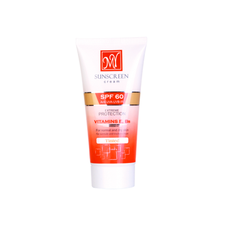 خرید کرم ضد آفتاب SPF60 کرم پودری رنگی مای مناسب پوست های معمولی و خشک حجم ۵۰ میلی لیتر با کمترین قیمت از چاوک آنلاین شاپ