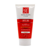 خرید کرم ضد آفتاب SPF90 کرم پودری رنگی مای مناسب پوست های معمولی و خشک حجم ۵۰ میلی لیتر با کمترین قیمت از چاوک انلاین شاپ