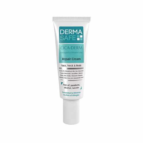 کرم بازسازی کننده پوست Cica-Derm درماسیف مناسب پوست های آسیب دیده و تحریک شده حجم 30 میلی لیتر