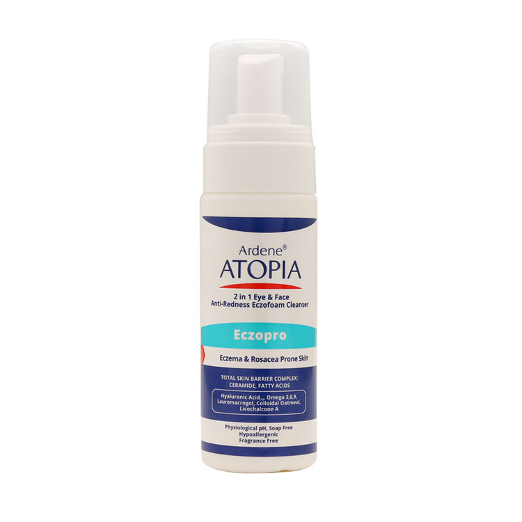 خرید فوم شوینده ملایم صورت و اطراف چشم آردن آتوپیا مدل Eczopro حجم 150 میلی لیتر با کمترین قیمت از چاوک آنلاین شاپ