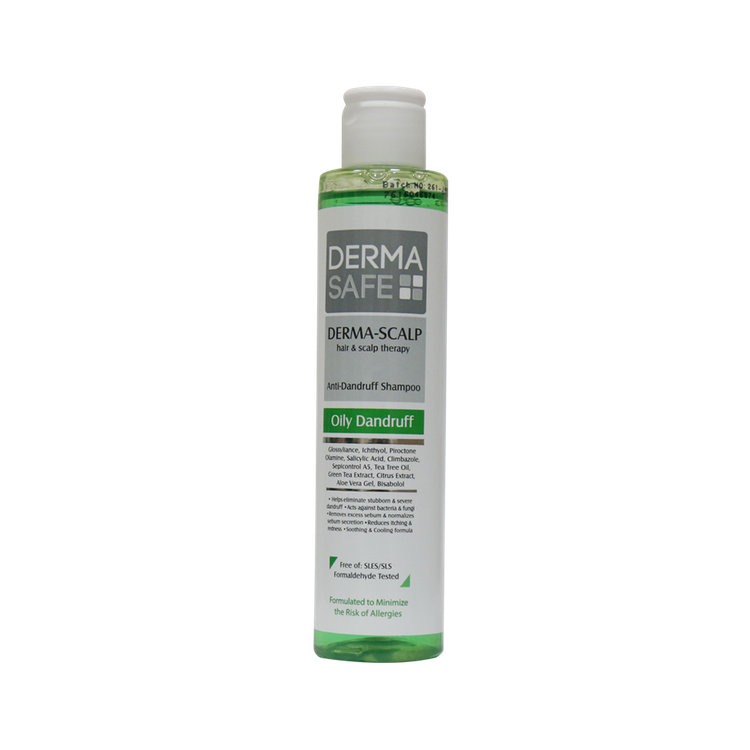 خرید شامپو ضد شوره پوست چرب درماسیف مدل Oily Dandruff حجم 200 میلی لیتر از چاوک آنلاین شاپ
