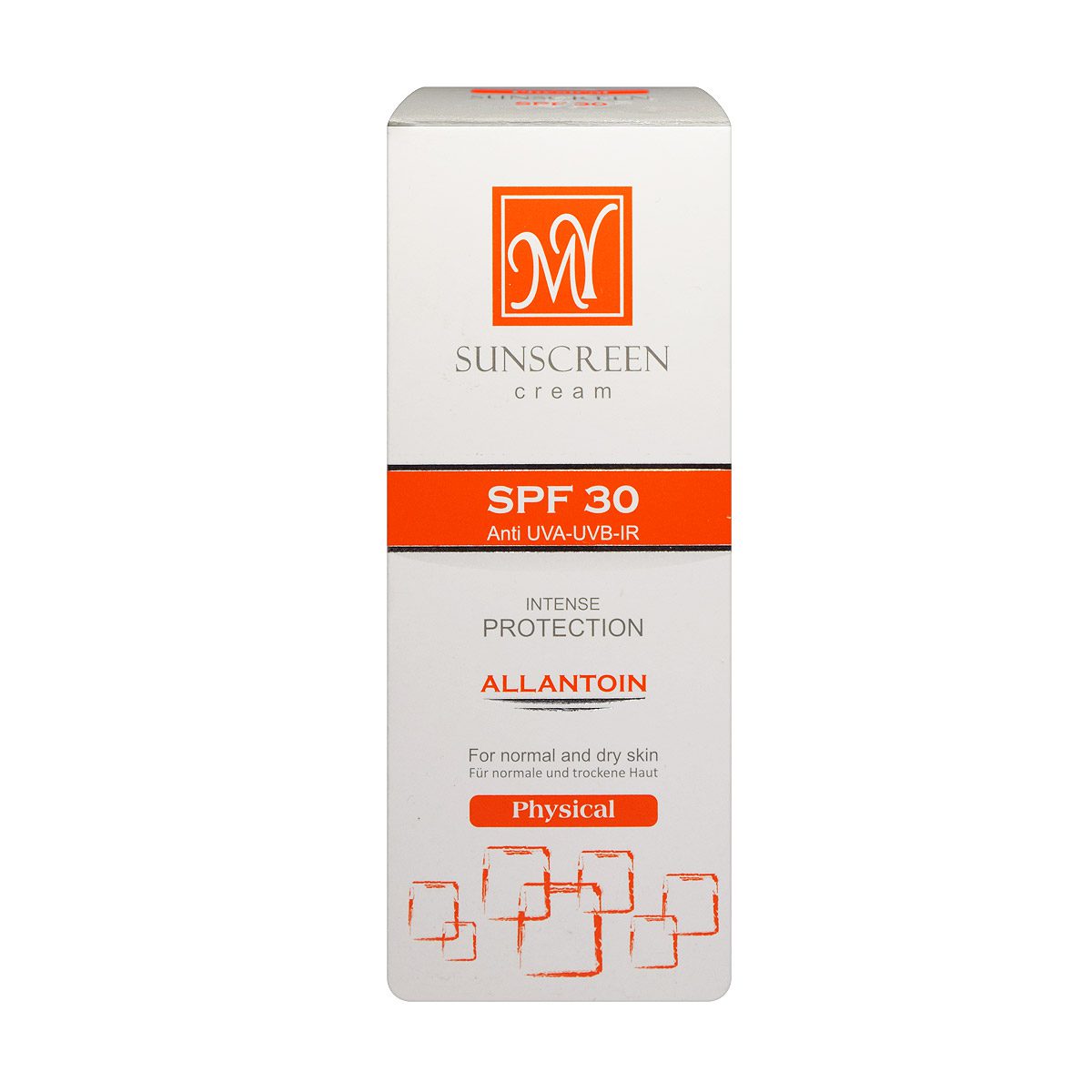 خرید کرم ضد آفتاب فیزیکال SPF30 مای مناسب پوست حساس کودکان و خانم های باردار حجم 50 میلی لیتر با کمترین قیمت از چاوک آنلاین شاپ