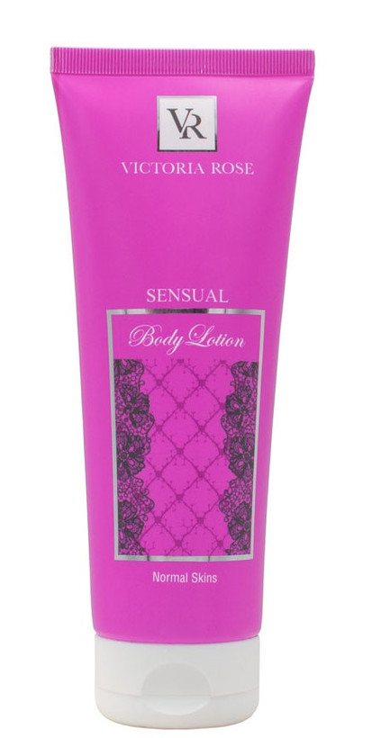 لوسیون بدن ویکتوریا رز مدل سنشوال مناسب پوست نرمال حجم 250 میلی لیتر