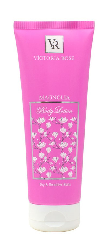 لوسیون بدن ویکتوریا رز مدل مگنولیا مناسب پوست خشک و حساس 250 میلی لیتر