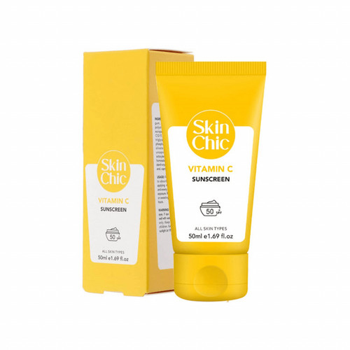خرید اینترنتی ضد آفتاب حاوی ویتامین C اسکین شیک حجم 50 میلی لیتر از چاوک آنلاین شاپ