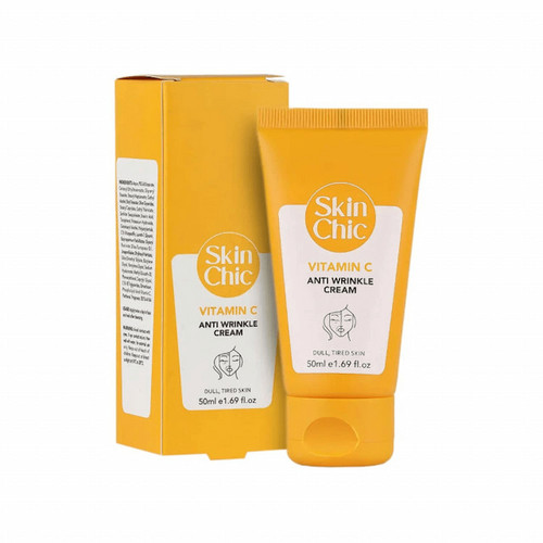 خرید اینترنتی کرم ضد چروک مدل Vitamin C اسکین شیک حجم 50 میلی لیتر از چاوک آنلاین شاپ