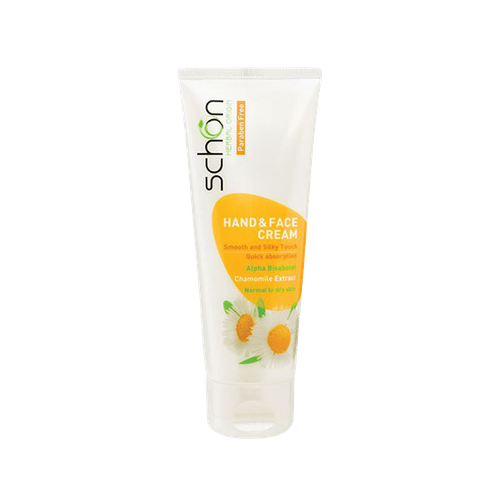 خرید اینترنتی کرم دست و صورت بابونه شون مناسب پوست های معمولی و خشک حجم ۷۵ میلی لیتر از چاوک آنلاین شاپ