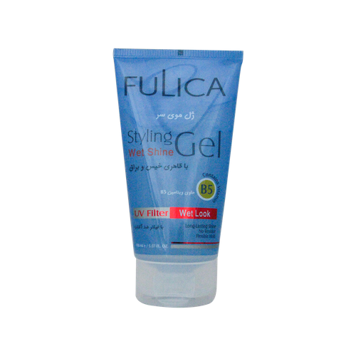 خرید اینترنتی ژل حالت دهنده خیس مناسب انواع مو فولیکا حجم ۱۵۰ میلی لیتر از چاوک آنلاین شاپ