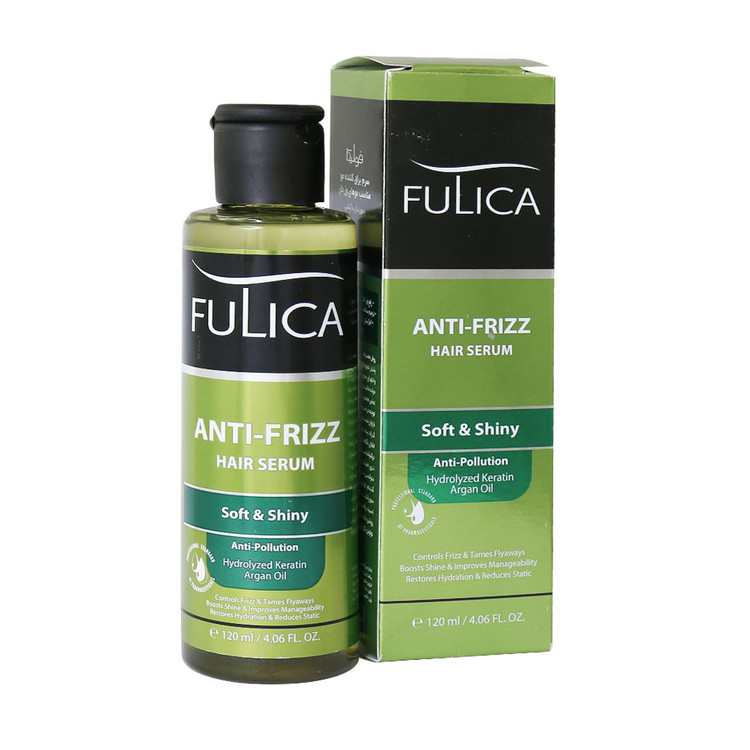 سرم براق کننده موهای وزدار فولیکا حجم 120 میلی لیتر از چاوک آنلاین شاپ