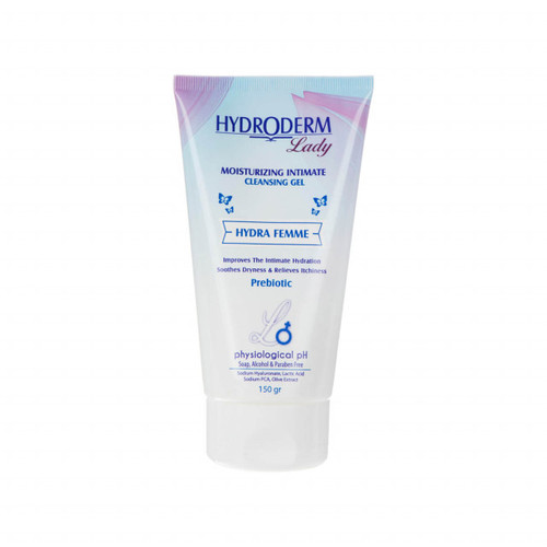 خرید اینترنتی ژل بهداشتی مرطوب کننده بانوان سری Lady مدل HYDRA FEMME هیدرودرم حجم 150 میلی لیتر از چاوک آنلاین شاپ