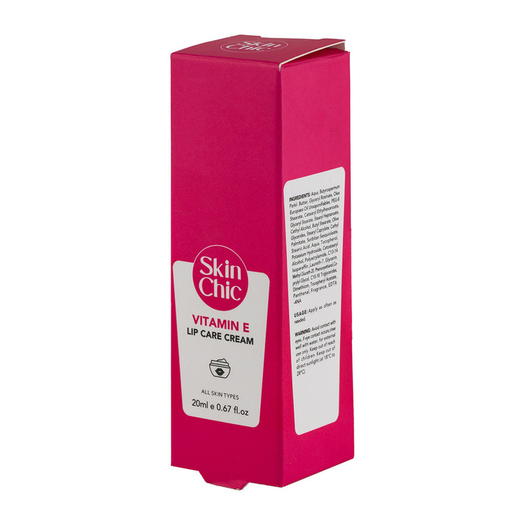 خرید اینترنتی مرطوب کننده لب دارای ویتامین E با SPF15 اسکین شیک حجم 20 میلی لیتر از چاوک آنلاین شاپ