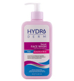 خرید اینترنتی ژل شستشو صورت مناسب پوست حساس هیدرودرم حجم 350 میلی لیتر از چاوک آنلاین شاپ