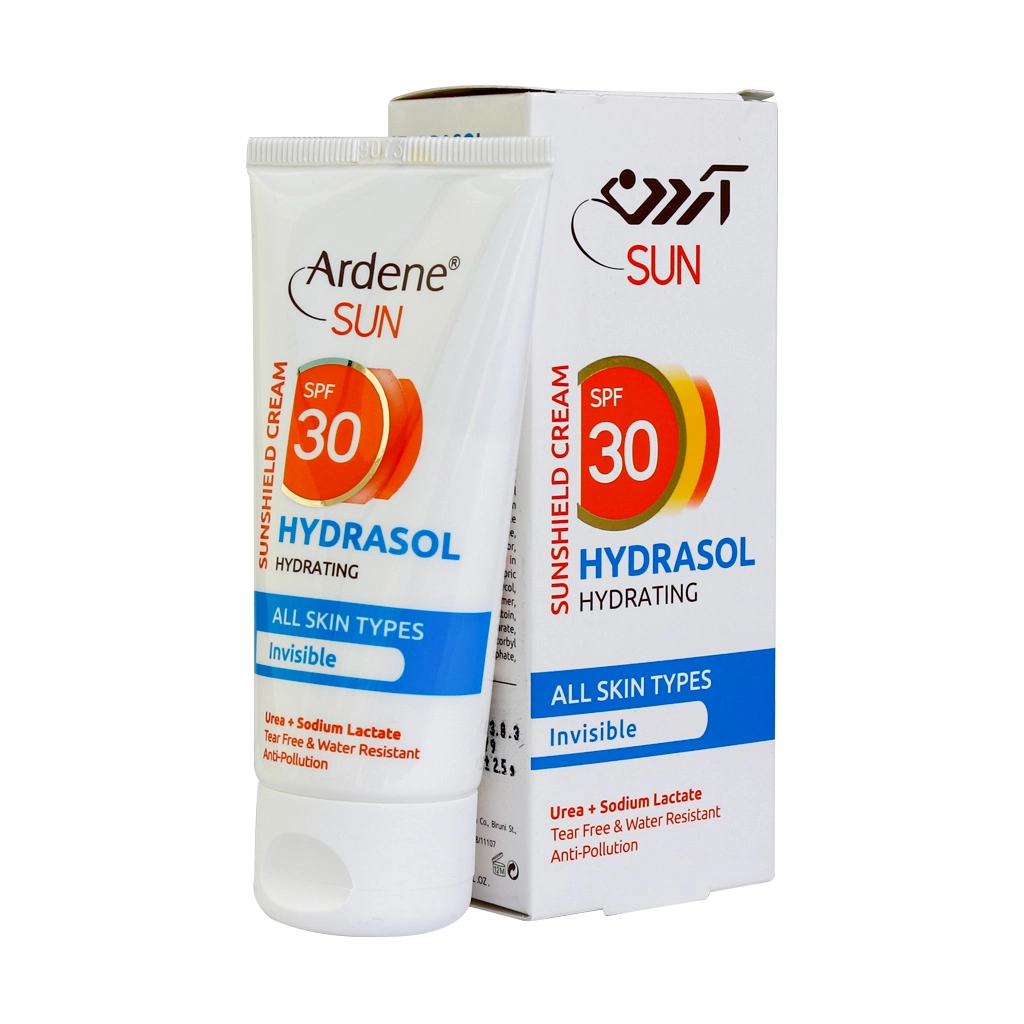 خرید اینترنتی کرم ضد آفتاب SPF30 هیدراسول آردن سان حجم 50 میلی لیتر از چاوک آنلاین شاپ