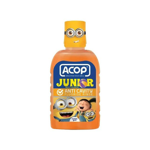 خرید اینترنتی دهان شویه کودک آکوپ مدل Junior حجم 300 میلی لیتر از چاوک آنلاین شاپ