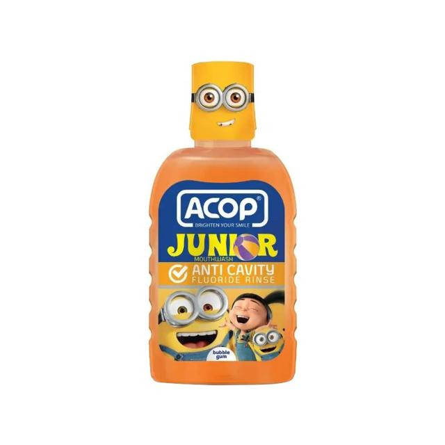 خرید اینترنتی دهان شویه کودک آکوپ مدل Junior حجم 300 میلی لیتر از چاوک آنلاین شاپ