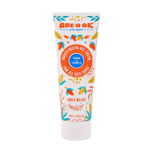 خزید اینترنتی کرم ژل آبرسان تیوپی انبه حاوی ویتامین B آر یو اکی حجم 75 میلی لیتر از چاوک آنلاین شاپ