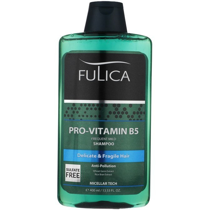 خرید اینترنتی شامپو روزانه مدل Pro Vitamin B5 فاقد سولفات فولیکا حجم 400 میلی لیتر از چاوک آنلاین شاپ