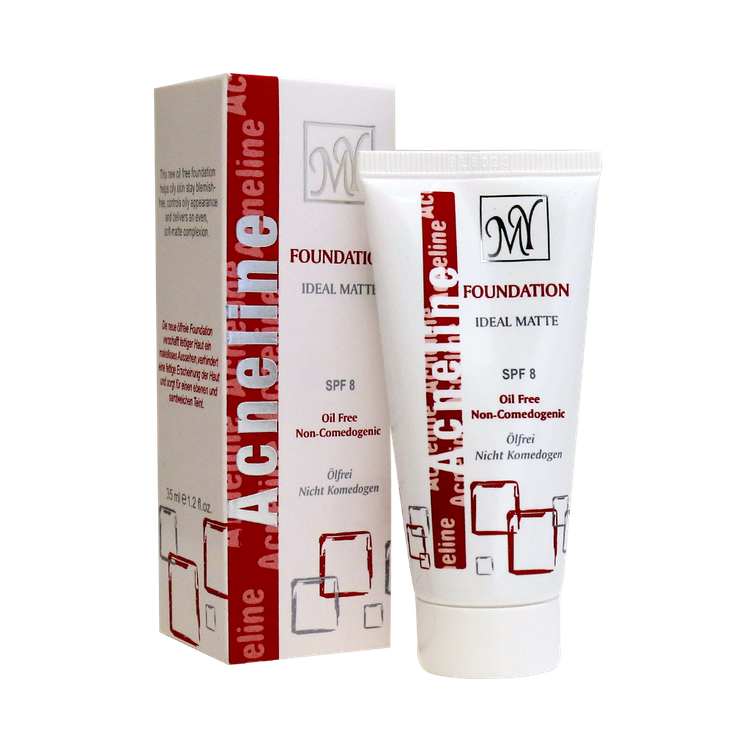 خرید اینترنتی کرم پودر آکنه لاین مناسب پوست های چرب و دارای آکنه A03 مای حجم ۳۵ میلی لیتر از چاوک آنلاین شاپ