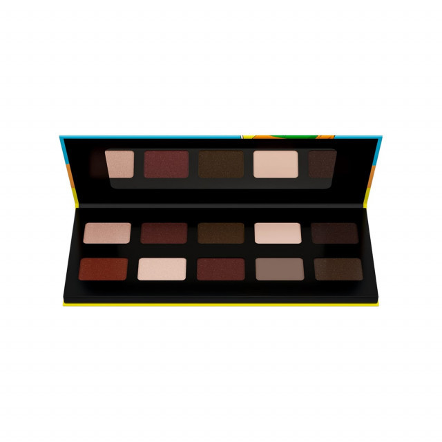 خرید اینترنتی پالت سایه چشم 10 رنگ کالیستا مدل 10 از چاوک آنلاین شاپ