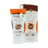 خرید اینترنتی کرم ضد آفتاب SPF50 روشن کننده سان سیف مناسب انواع پوست حجم 50 میلی لیتر از چاوک آنلاین شاپ
