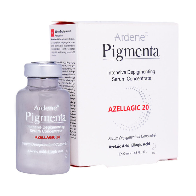 خرید اینترنتی سرم کنسانتره روشن کننده و ضد لک قوی پیگمنتا آردن حجم 20 میلی لیتر از چاوک آنلاین شاپ