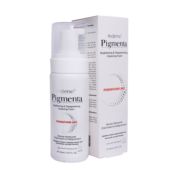 خرید اینترنتی فوم شوینده و روشن کننده پوست صورت پیگمنتا آردن 150 میلی لیتر از چاوک آنلاین شاپ