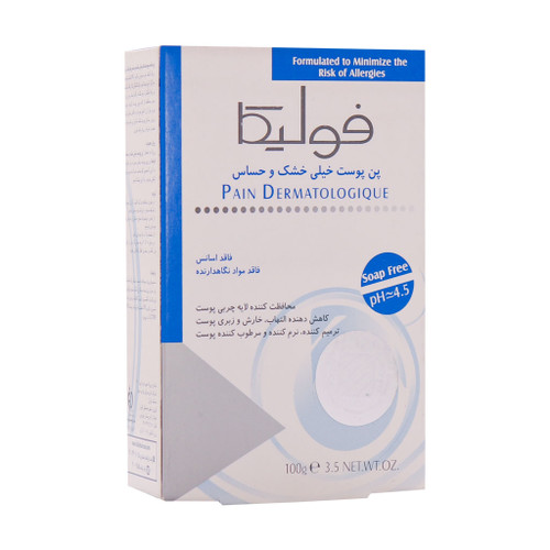 خرید اینترنتی پن پوست خشک و حساس فولیکا حجم ۱۰۰ میلی لیتر از چاوک آنلاین شاپ