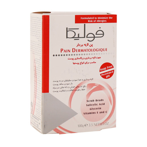 خرید اینترنتی پن لایه بردار و اسکراب فولیکا مناسب انواع پوست حجم 100 میلی لیتر از چاوک آنلاین شاپ