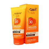 کرم ضد آفتاب SPF30 ملاسول آردن بژ طبیعی مناسب انواع پوست حجم 50 میلی لیتر از چاوک آنلاین شاپ