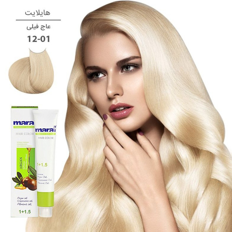 خرید اینترنتی رنگ موی سری هایلایت مارال حجم 100 میلی لیتر از چاوک آنلاین شاپ