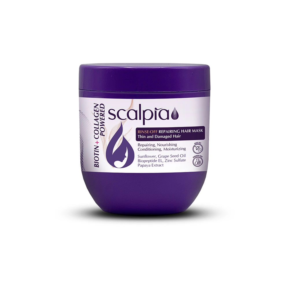 خرید اینترنتی ماسک داخل حمام بیوتین کلاژن اسکالپیا حجم 400 میلی لیتر از چاوک آنلاین شاپ