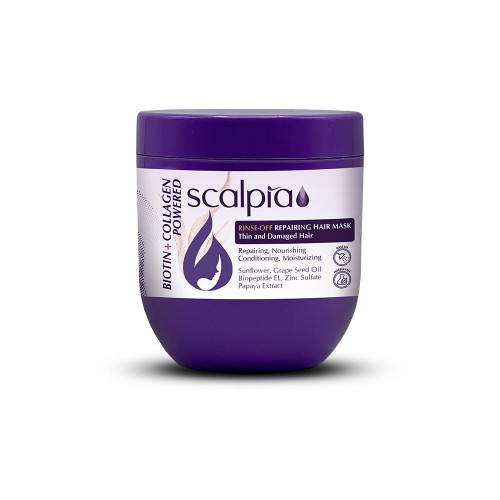 خرید اینترنتی ماسک داخل حمام بیوتین کلاژن اسکالپیا حجم 400 میلی لیتر از چاوک آنلاین شاپ