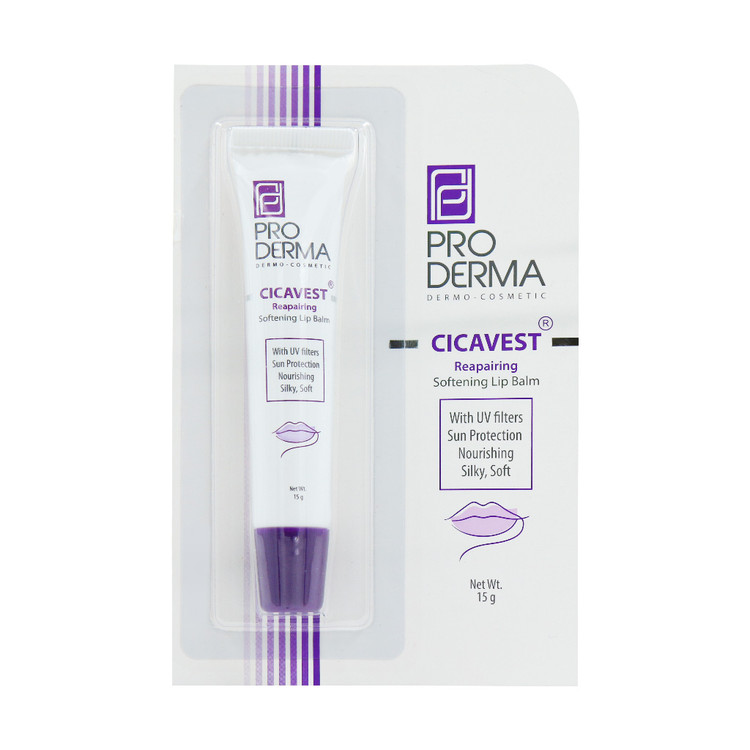 خرید اینترنتی بالم لب نرم کننده و ترمیم کننده پرودرما حجم 15 میلی لیتر از چاوک آنلاین شاپ