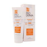 خرید اینترنتی کرم ضد آفتاب فاقد چربی SPF50 پرودرما برای پوست های چرب و جوش دار بژ طبیعی حجم ۴۰ میلی لیتر از چاوک آنلاین شاپ