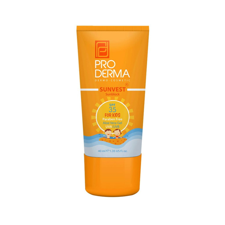 خرید اینترنتی کرم ضد آفتاب کودکان SPF35 پرودرما حجم 40 میلی لیتر از چاوک آنلاین شاپ