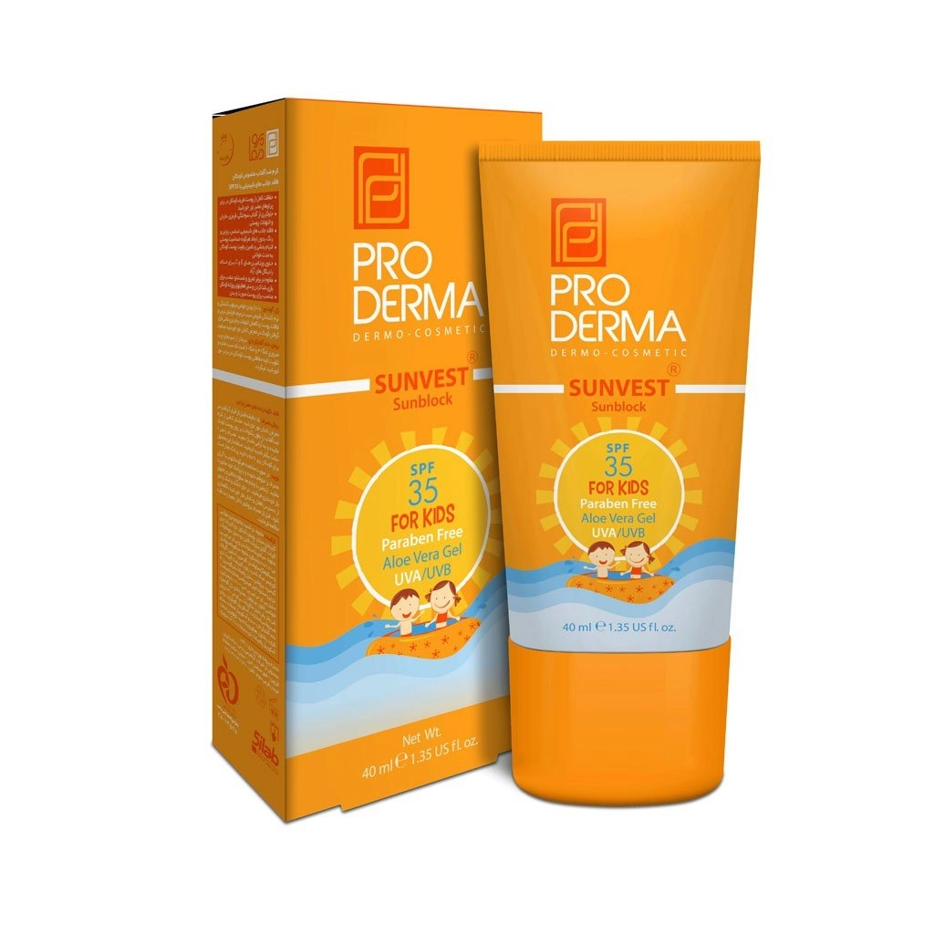 خرید اینترنتی کرم ضد آفتاب کودکان SPF35 پرودرما حجم 40 میلی لیتر از چاوک آنلاین شاپ