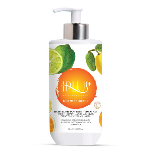 خرید اینترنتی ژل آبرسان سدیم آسکوربیل فسفات و هیالورونیک اسید آی پلاس حجم 350 میلی لیتر از چاوک آنلاین شاپ