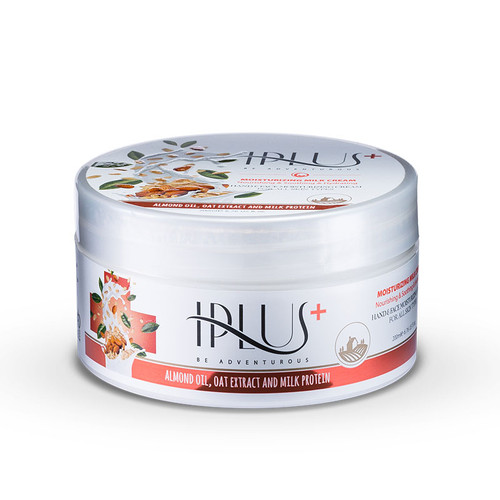 خرید اینترنتی کرم آبرسان کاسه ای روغن بادام و جوی دوسر آی پلاس حجم 200 میلی لیتر از چاوک آنلاین شاپ