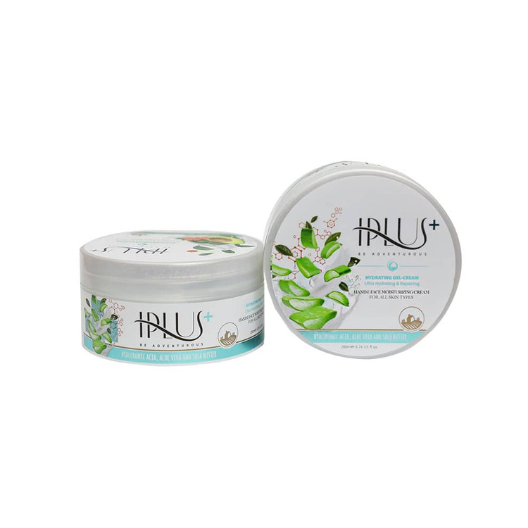 خرید اینترنتی کرم ژل آبرسان آلوئه ورا و هیالورونیک اسید آی پلاس حجم 200 میلی لیتر از چاوک آنلاین شاپ