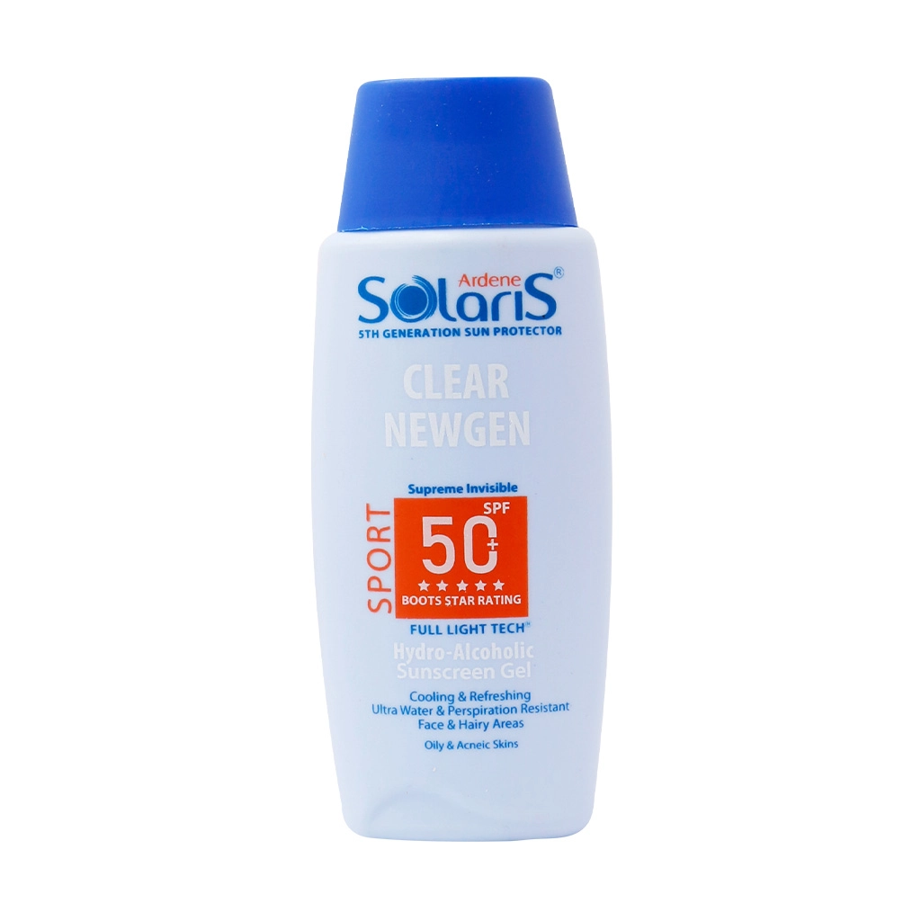 خرید اینترنتی ژل ضد آفتاب SPF50 اسپرت کلیر نیوژن سولاریس آردن 100 میلی لیتر از چاوک آنلاین شاپ