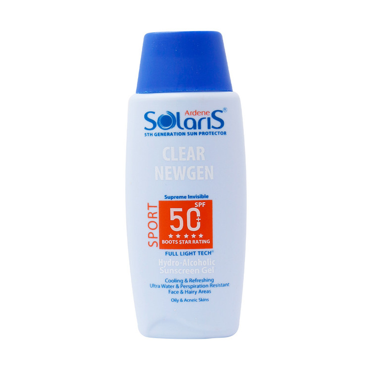 خرید اینترنتی ژل ضد آفتاب SPF50 اسپرت کلیر نیوژن سولاریس آردن 100 میلی لیتر از چاوک آنلاین شاپ