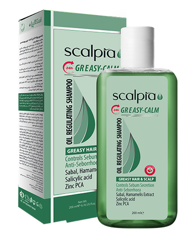خرید اینترنتی شامپو روزانه موهای چرب اسکالپیا حجم 200 میلی لیتر از چاوک آنلاین شاپ