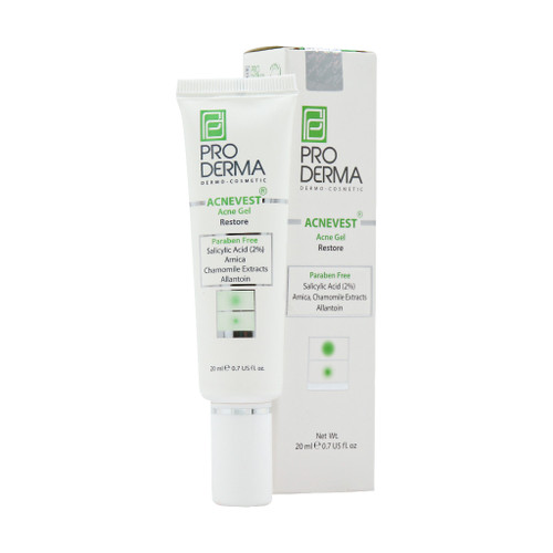 خرید اینترنتی ژل ضد جوش موضعی پرودرما مناسب پوست های چرب و جوش دار حجم ۲۰ میلی لیتر از چاوک آنلاین شاپ