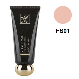 خرید اینترنتی کرم پودر ولوت میکاپ مای SPF15 مدل Fs01 حجم 35 میلی لیتر از چاوک آنلاین شاپ