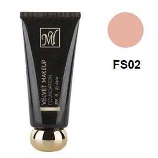 خرید اینترنتی کرم پودر ولوت میکاپ مای SPF15 مدل Fs02 حجم 35 میلی لیتر از چاوک آنلاین شاپ