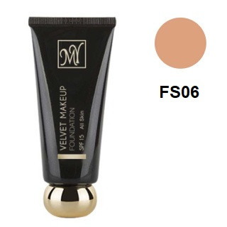 خرید اینترنتی کرم پودر ولوت میکاپ مای SPF15 مدل Fs06 حجم 35 میلی لیتر از چاوک آنلاین شاپ